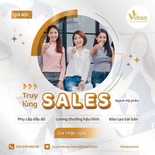 TUYỂN DỤNG NHÂN VIÊN SALES