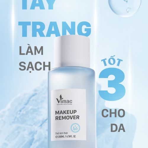 SẢN XUẤT NƯỚC TẨY TRANG TRỌN GÓI THEO YÊU CẦU TẠI VIMACCOS