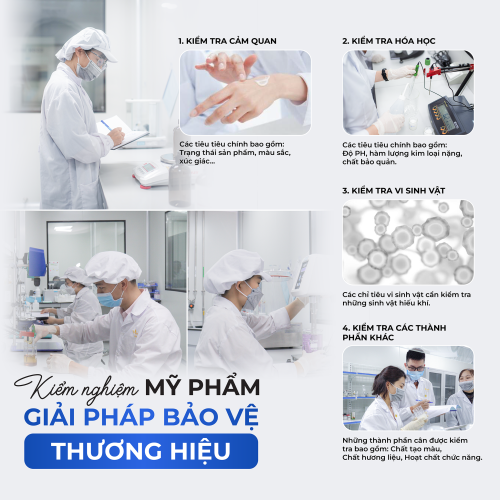 KIỂM NGHIỆM MỸ PHẨM GIẢI PHÁP BẢO VỆ THƯƠNG HIỆU