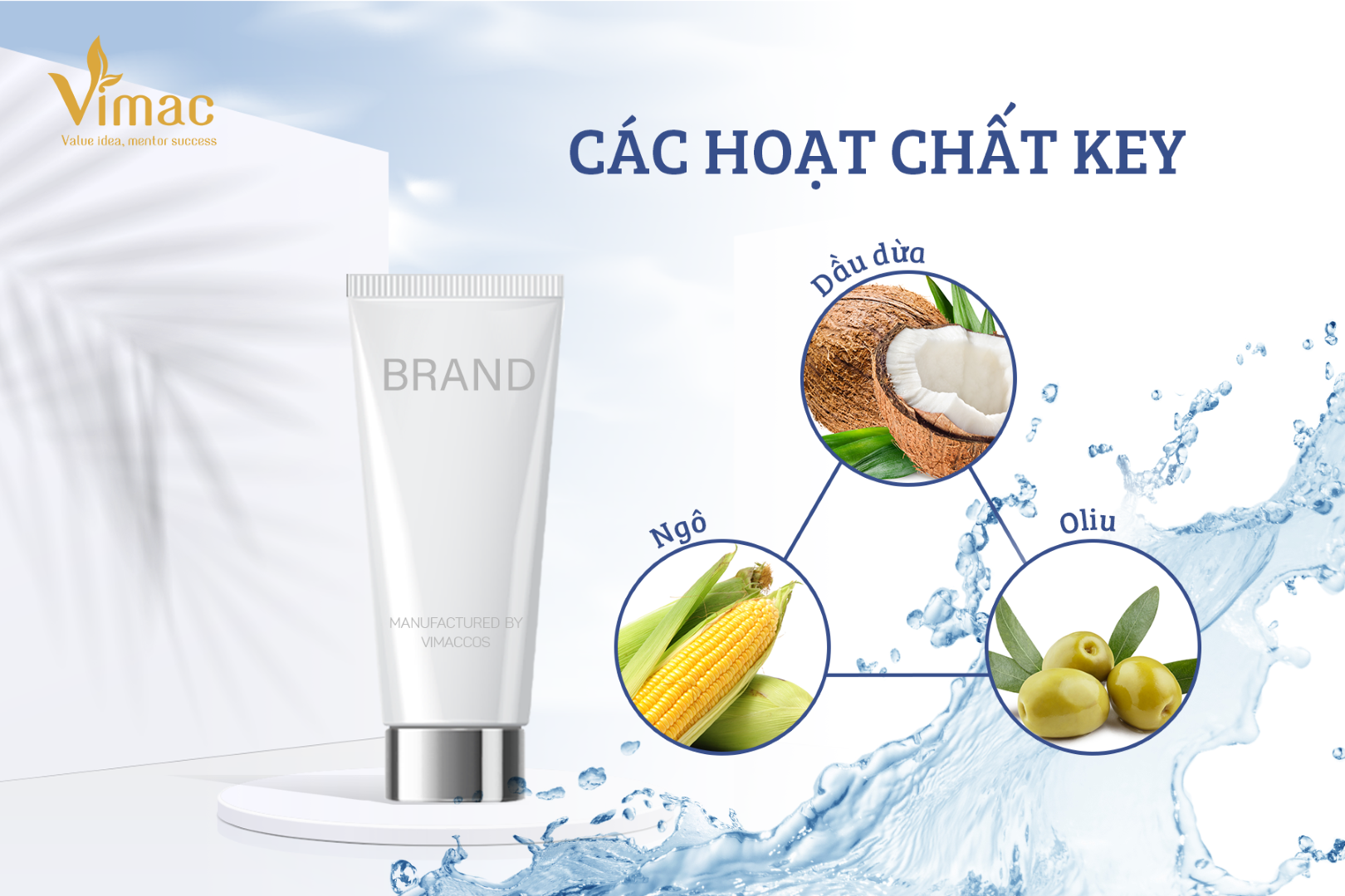 Gia công gel rửa mặt
