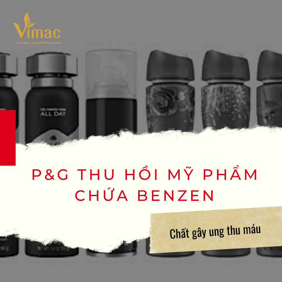 P&G thu hồi sản phẩm chứa benzen